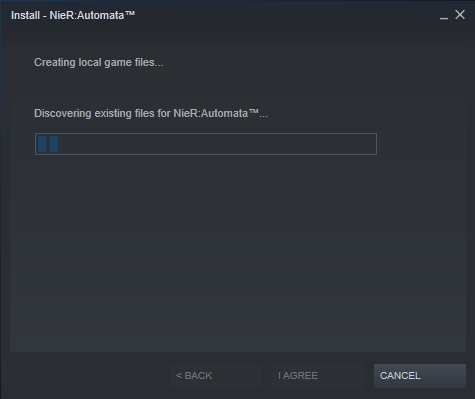Steam Discovering Files