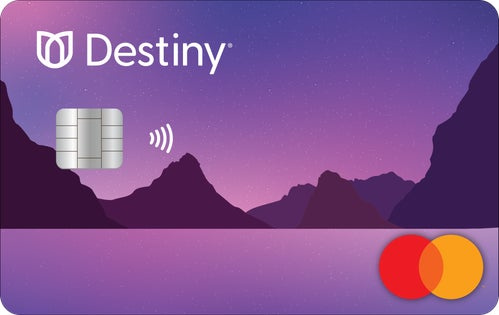 destiny mastercard a no frills way to build or repair credit