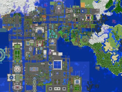 how big is a minecraft world