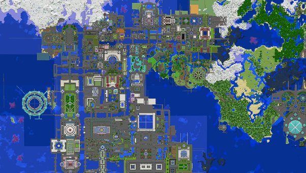how big is a minecraft world
