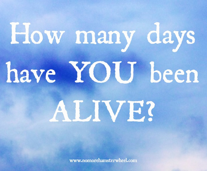 how many days have i been alive calculator
