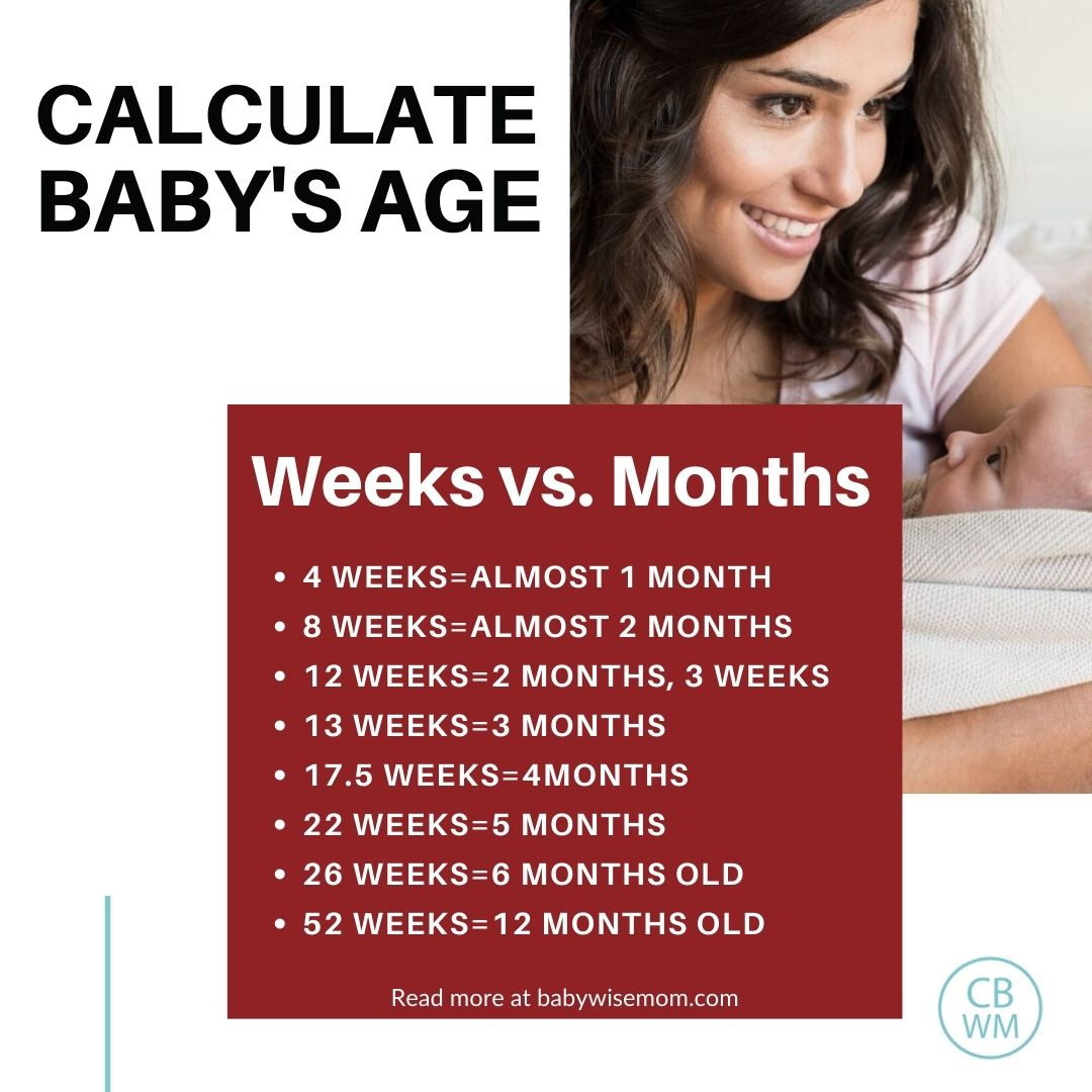 How old is my baby in weeks calculator techverbs