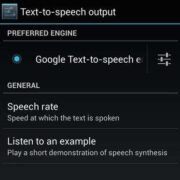 how to activate text to speech for kindle on an android device