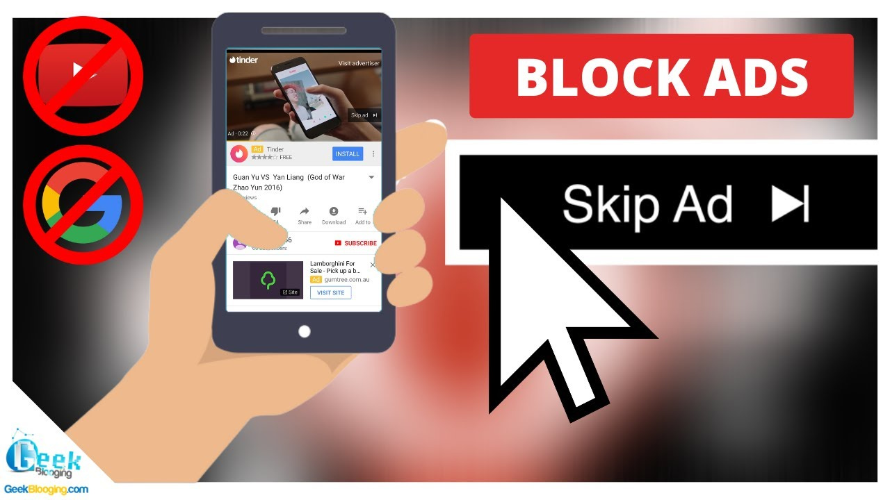how to block youtube ads on android