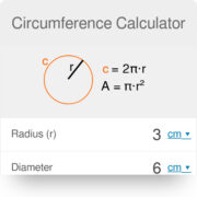 how to calculate diameter from the circumference