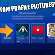 how to change your ps4 profile picture