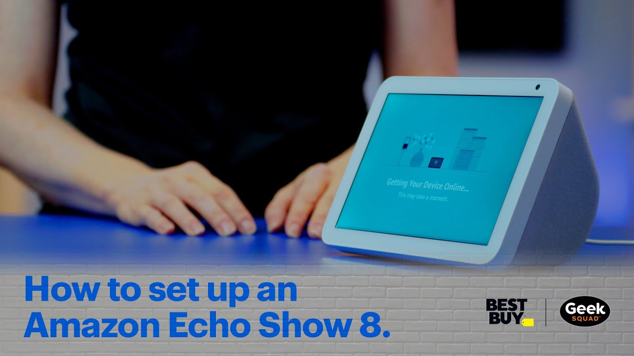 how to connect an echo show to the alexa app