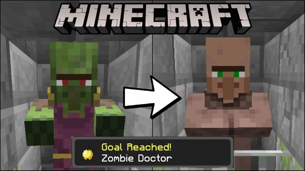 how to cure a zombie villager in minecraft