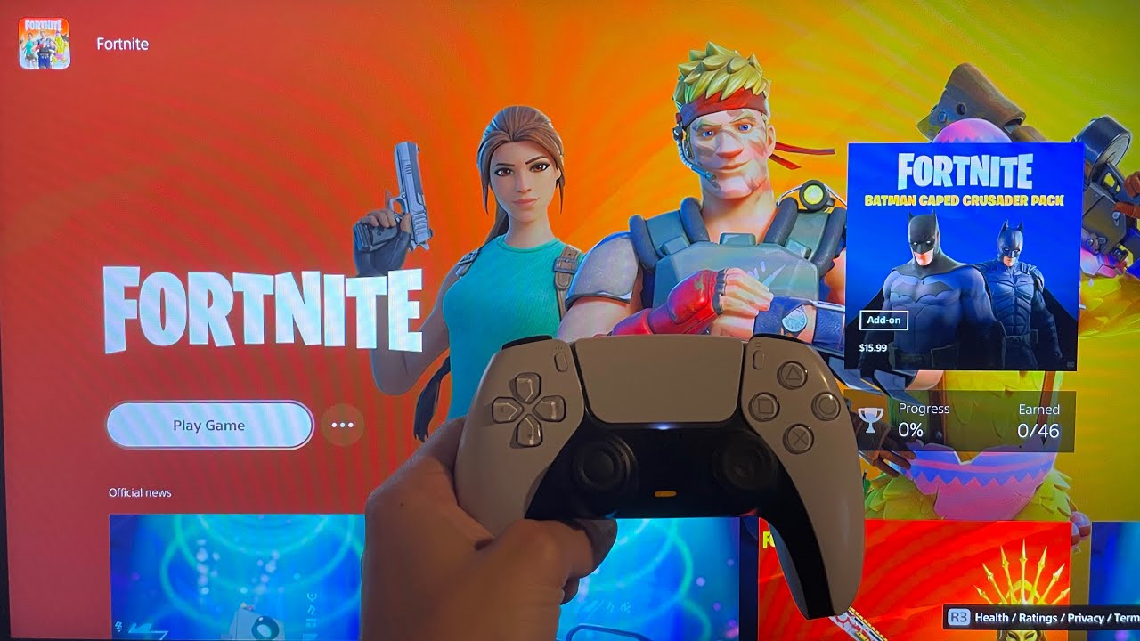 how to download and play fortnite on ps5