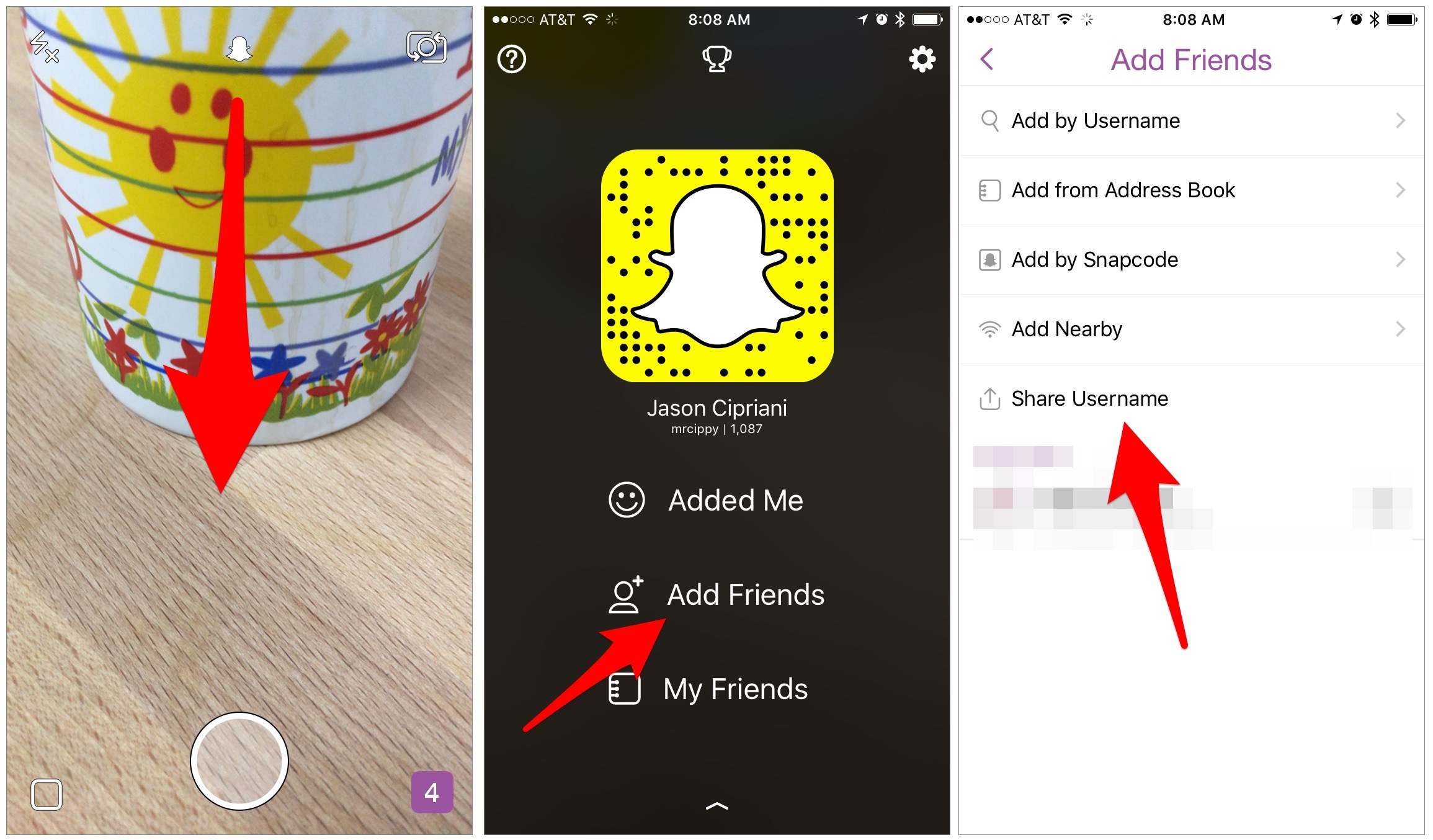 how to find and share your custom snapchat url