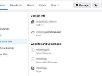 how to find someone on facebook using an email address