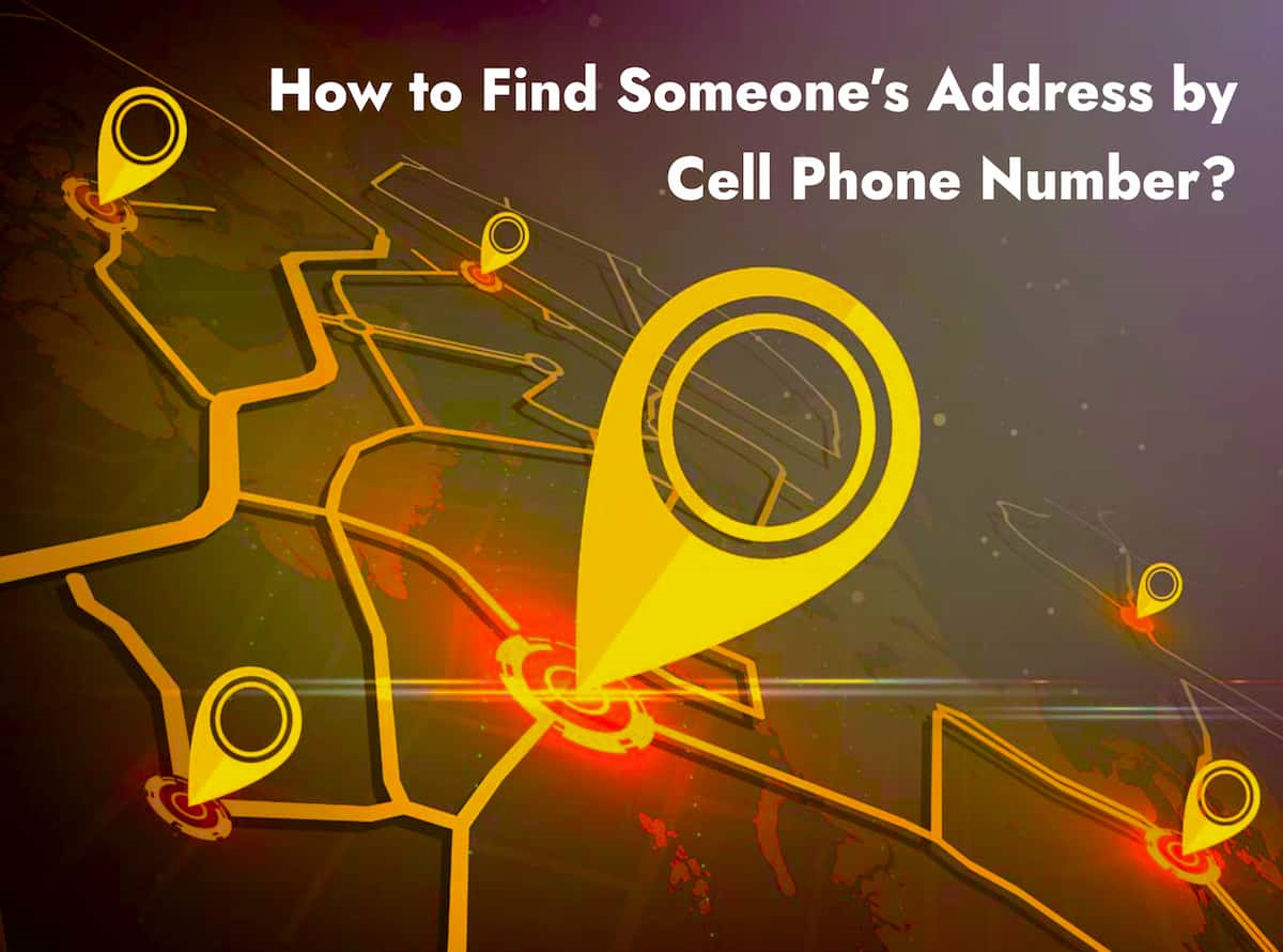 can you find someone's address with their cell phone number