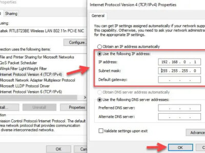 how to fix a 169 ip address error
