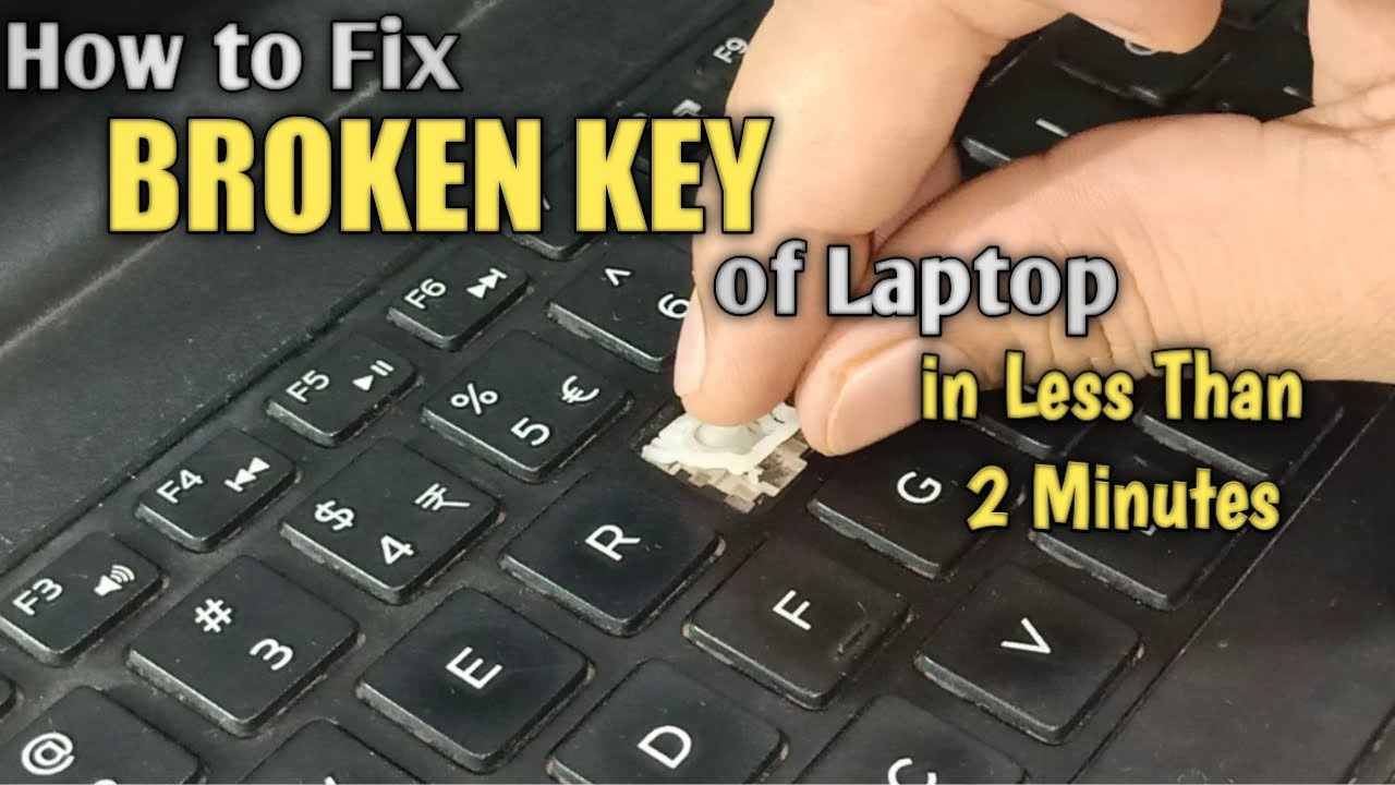 how to fix broken keys on your computer keyboard
