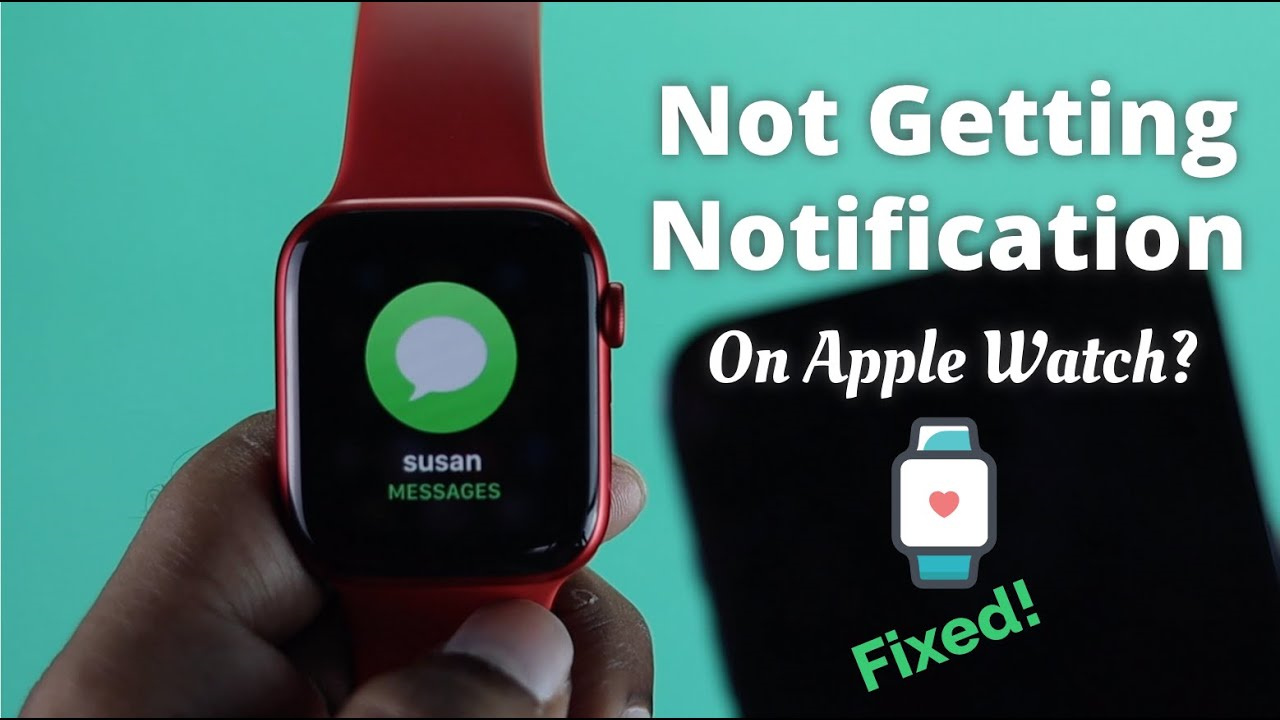 how to fix it when an apple watch is not getting texts