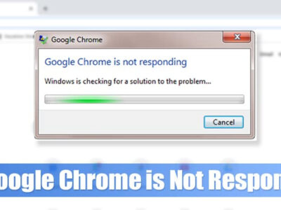 how to fix it when google chrome is not responding