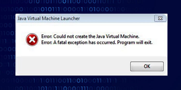how to fix java virtual machine launcher error