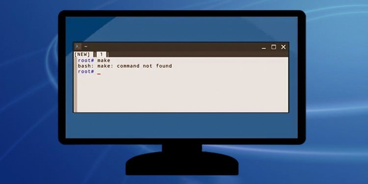 how to fix the make command not found error in ubuntu