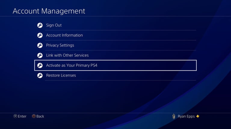 how to gameshare on the ps4