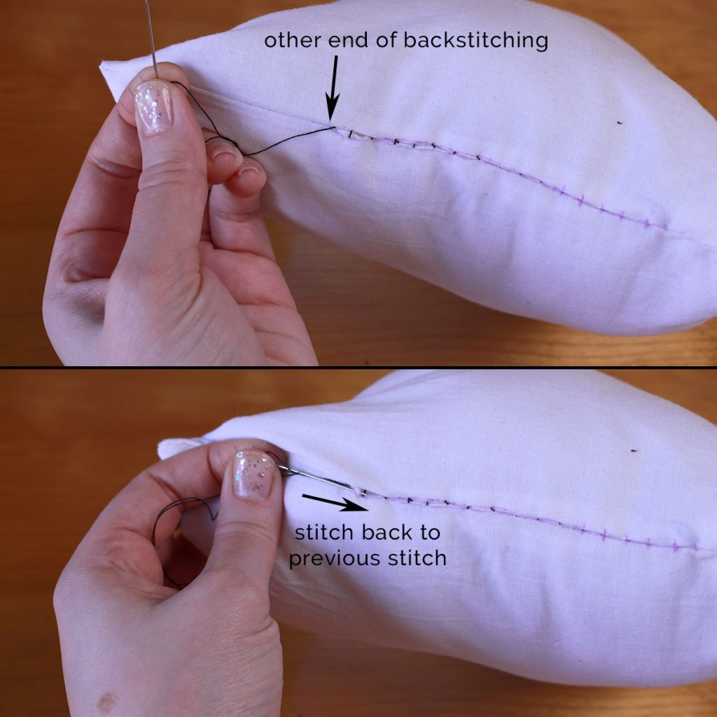 how to ladder stitch