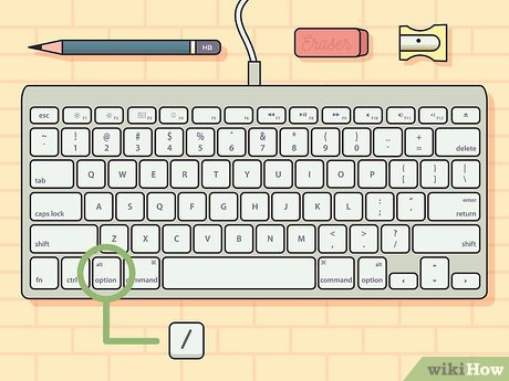 how to make a divide sign on a keyboard