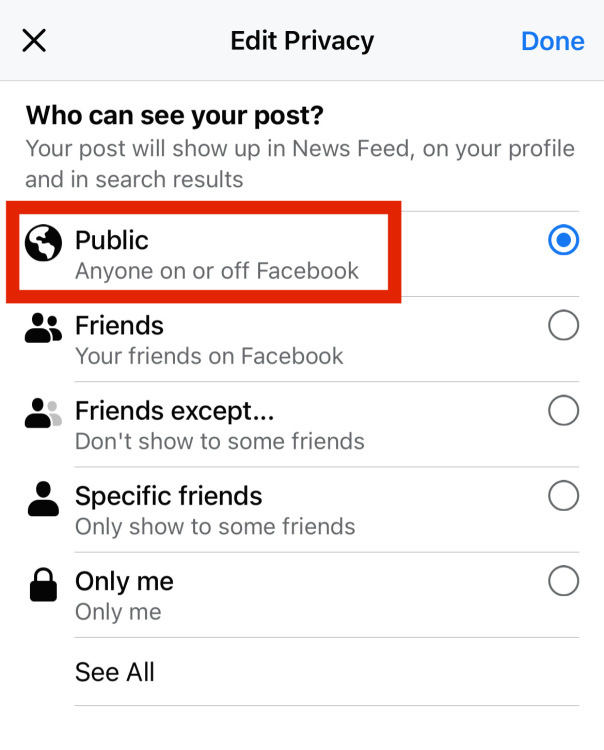 how to make a facebook post shareable 2