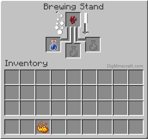 how to make a strength potion in minecraft