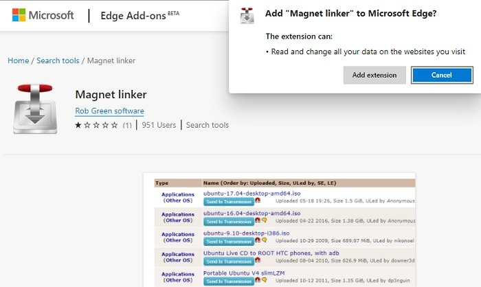 how to open a magnet link in any browser