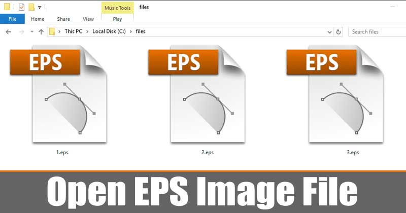 how to open an eps image file on windows