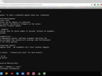 how to open command prompt on chromebook