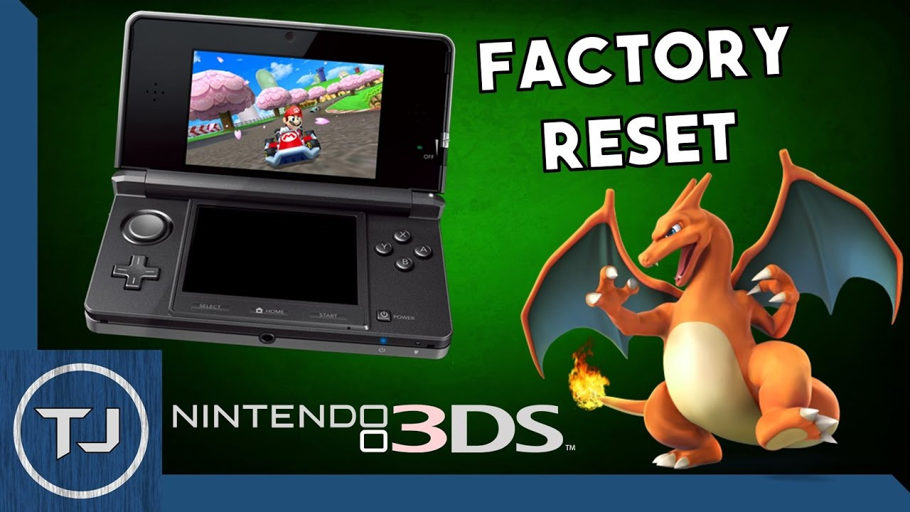 how to perform a hard reset on your nintendo 3ds