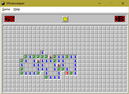 how to play minesweeper on windows 10