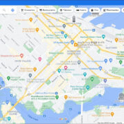 how to rotate google maps