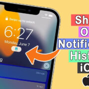how to see old notifications on iphone