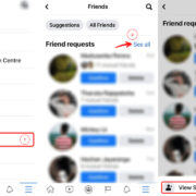 how to see sent friend requests on facebook