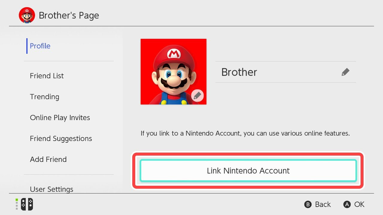 how to set up a nintendo network id