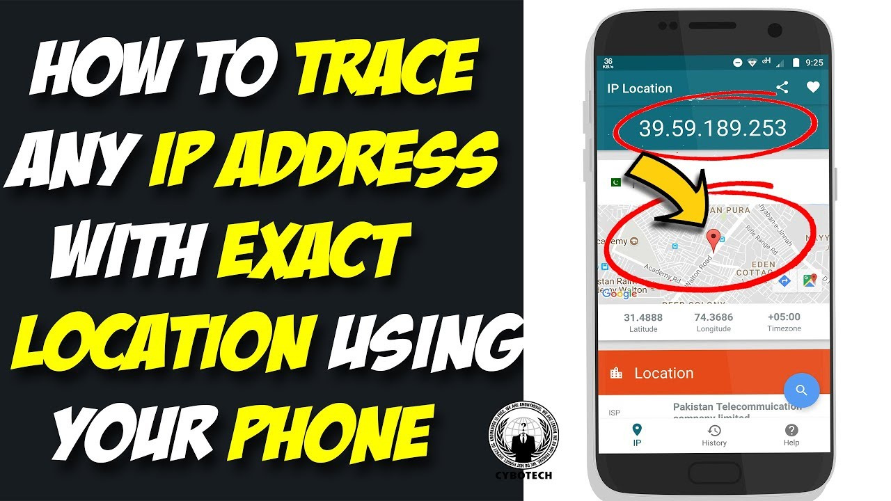 how to track the location of a cell phone using an ip address