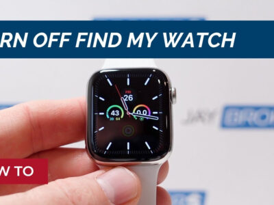 how to turn off find my on apple watch