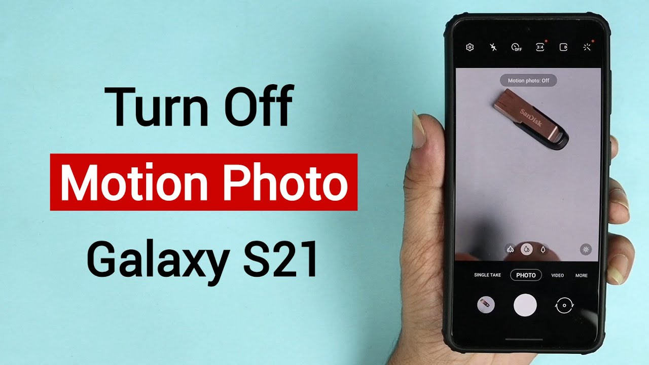 how to turn off motion photo on android