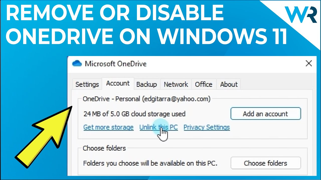 how to turn off onedrive in windows 11