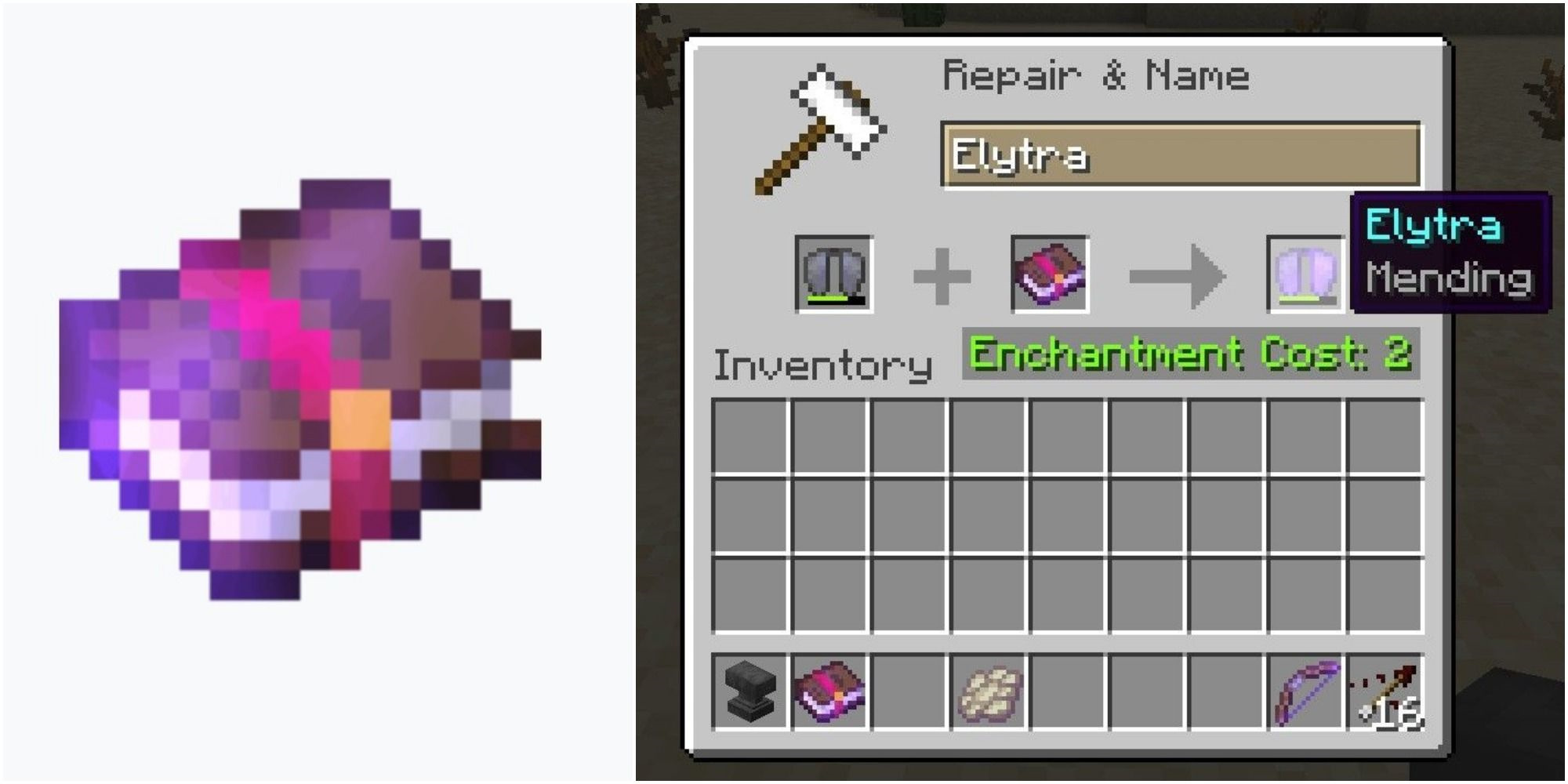 how to use enchanted books in minecraft