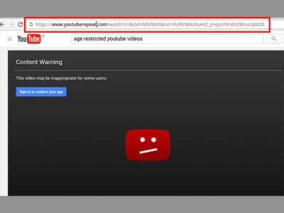 how to watch flagged youtube videos without logging in