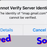 top 6 ways to fix cannot verify server identity error on iphone