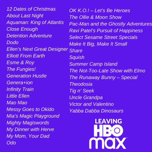 What Shows Are Leaving HBO Max Techverbs