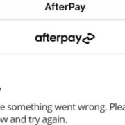 why is afterpay not showing up at checkout